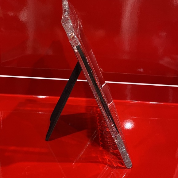 WATERFORD CRYSTAL PICTURE FRAME "ABBEVILLE" 4 X 6 photo area EUC - Picture 9 of 15